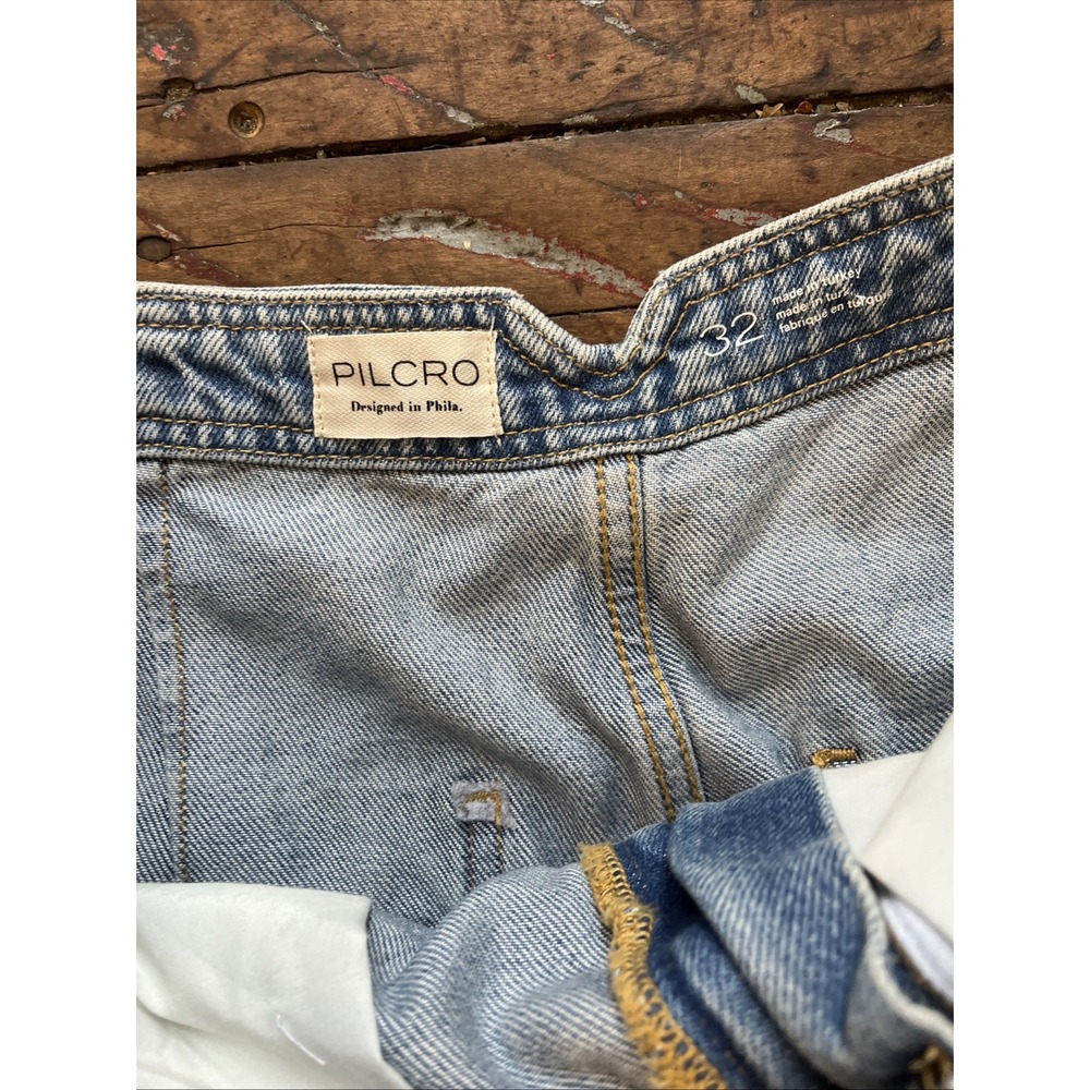 Anthropologie Pilcro Baggy Barrel Wide Leg Jeans NWT Size 32 - Picture 3 of 5
